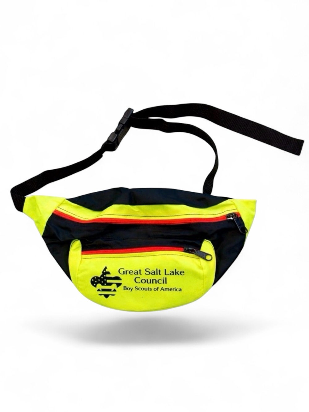 90’s Vintage Neon Boy Scouts of America Great Salt Lake Council Fanny Pack GUC